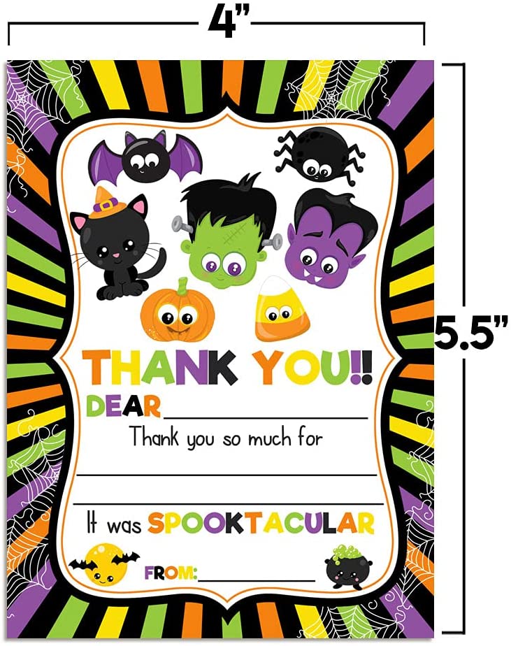 spooktacular-halloween-characters-thank-you-amanda-creation for Free Printable Halloween Thank You Cards Spooktacular Halloween Characters Thank You – Amanda Creation for Free Printable Halloween Thank You Cards