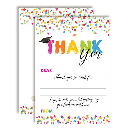 grad thank you card template Star Confetti Graduation Cards Shrink Wrap:With Shrink Set_OP-11 Booster Pack: A Fist of Divine Speed Select from Flat or Pokemon Prismatic Evolutions Elite