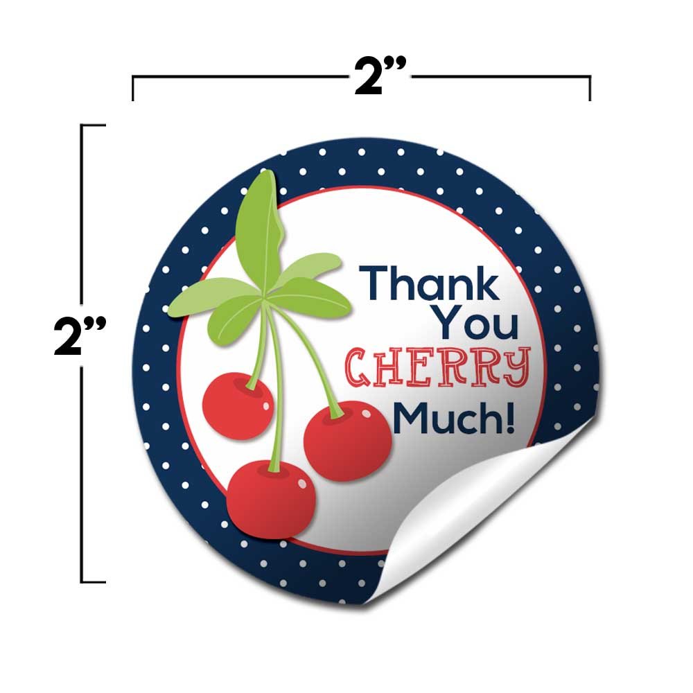 Cherry Sweet Party Stickers
