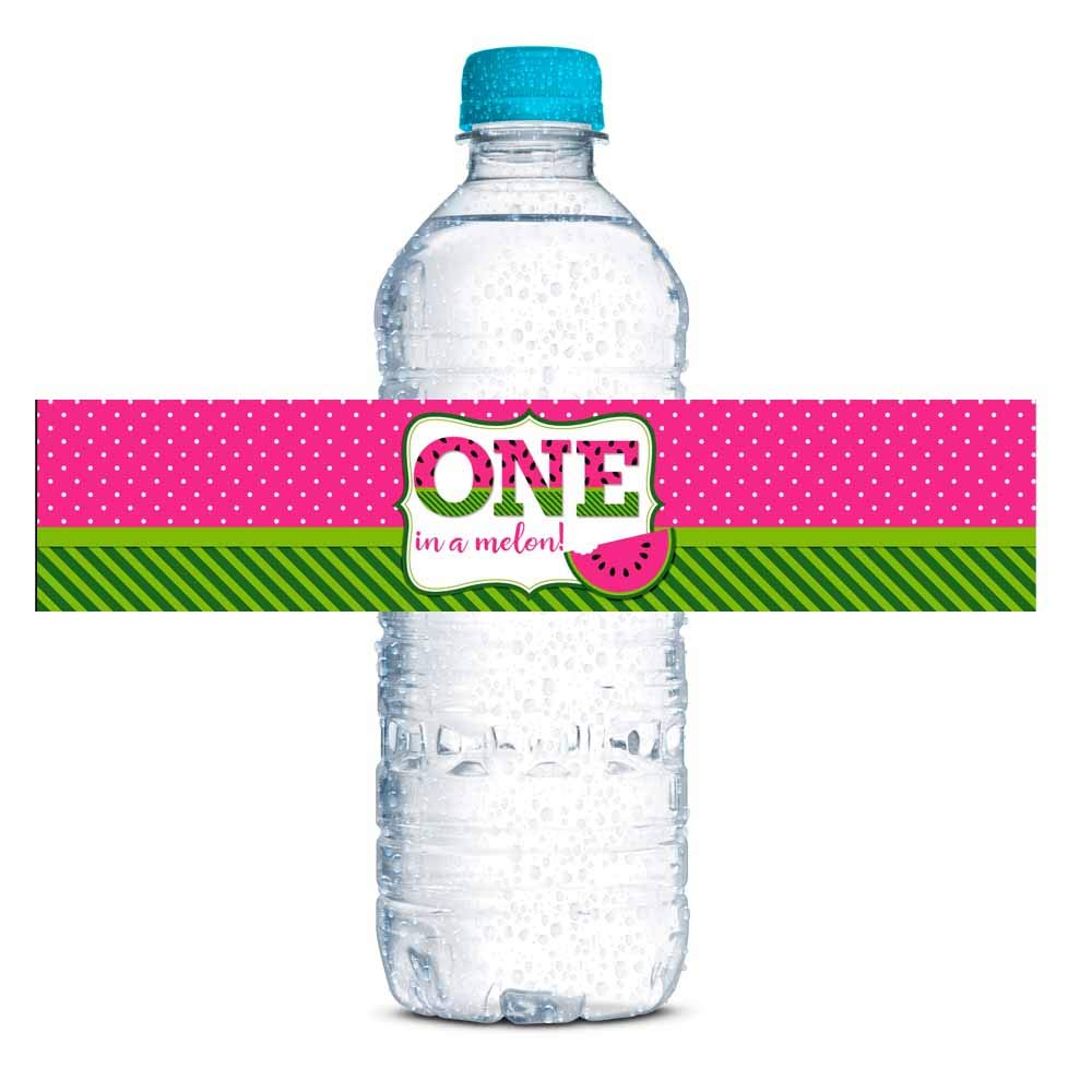 Initial Water Bottle - Pink, U