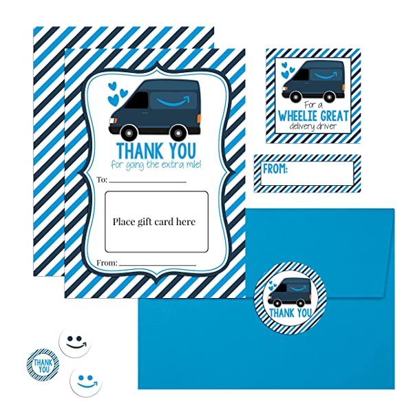 Prime Time Delivery Driver Gift Card Holder Set