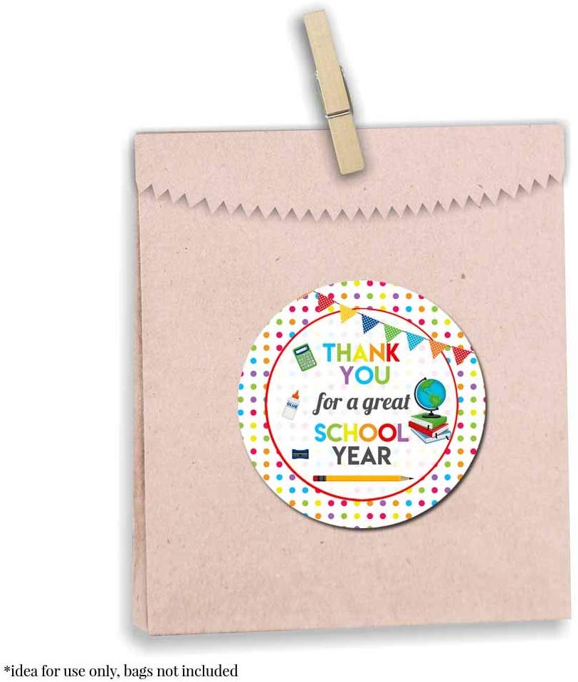 Appreciation Note Stickers Great School Year Teacher Appreciation Stickers – Amanda Creation