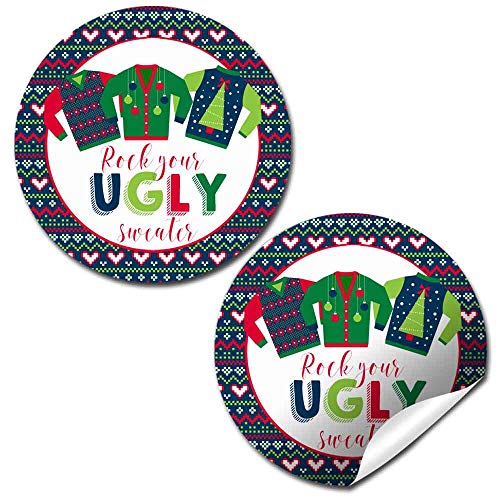 Ugly Christmas Sweater Stickers