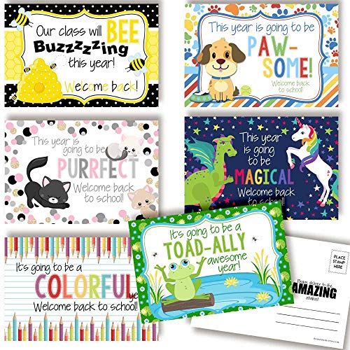 Welcome To My Class Back To School Postcards For Teachers (Variety Pack)
