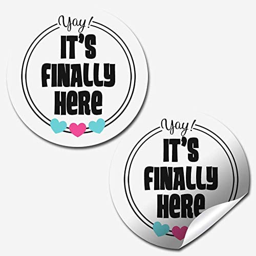 Finally Sticker It's Finally Here Small Business Package Stickers – Amanda Creation