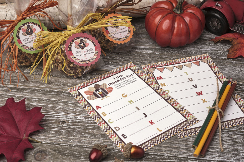 a to z thanksgiving game