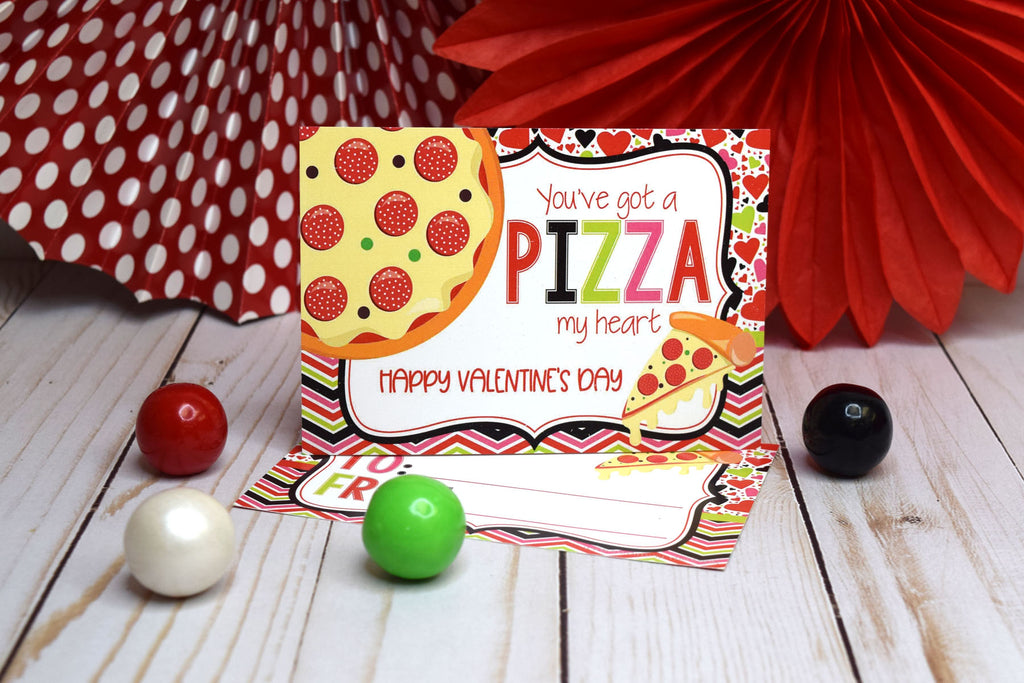 pizza kid valentine