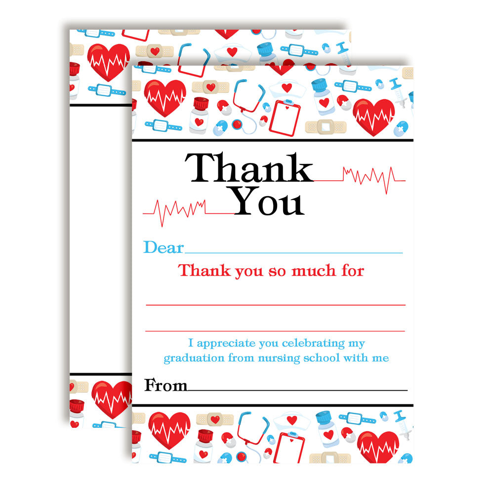 nursing-school-graduation-thank-you-cards-amanda-creation for Free Printable Nurse Thank You Cards Nursing School Graduation Thank You Cards – Amanda Creation for Free Printable Nurse Thank You Cards