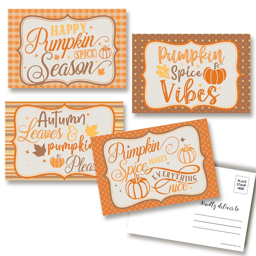 Pumpkin Spice & Everything Nice Tags, Printable Teacher